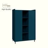  HAPPY FURNITURE , Tủ quần áo 2 cánh mở chân sắt - LAVIA , TCM_171 , 119cm x 59cm x 180cm 