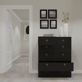  HAPPY FURNITURE , Tủ đựng đồ 6 hộc kéo - WESLEY , THK_050 , 90cm x 45cm x 110cm 