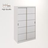  HAPPY FURNITURE , Tủ treo quần áo cửa lùa - RUNI , TCL_005 , 120cm x 60cm x 203cm 