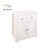  HAPPY FURNITURE ,  Tủ kết hợp kệ đựng đồ 2 cửa mở - CANA , TCM_004 , 80cm x 40cm x 87cm 