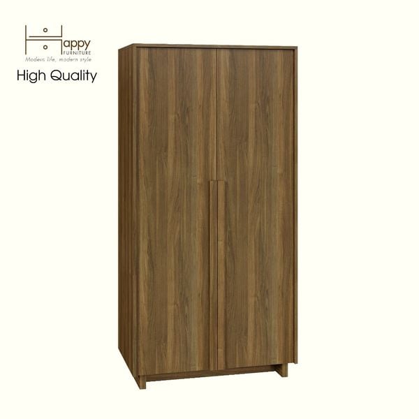  HAPPY FURNITURE , Tủ quần áo 2 cánh mở - MAVIS , TCM_160 , 90cm x 54cm x 180cm 