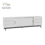  HAPPY FURNITURE , Kệ TV 2 cửa lùa - LUCA , KTV_015 , 220cm x 42cm x 65cm 