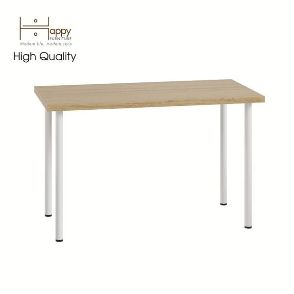  HAPPY FURNITURE , Bàn làm việc 4 chân sắt - LIDA , BAN_013 BAN_014 BAN_015 BAN_016 , 60x75cm(sâu x cao) 