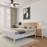  HAPPY FURNITURE , Giường ngủ MOKA, GNG_218 GNG_219 GNG_220 GNG_221 , 210cm x 36cm DxRxC 