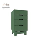  HAPPY FURNITURE , Tủ lưu trữ 4 ngăn kéo - MOLLY , THK_107 , 45cm x 45cm x 80cm 