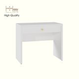  HAPPY FURNITURE , Bàn trang điểm 1 ngăn kéo - JOVIE , BAN_082 , 90cm x 45cm x 75cm 