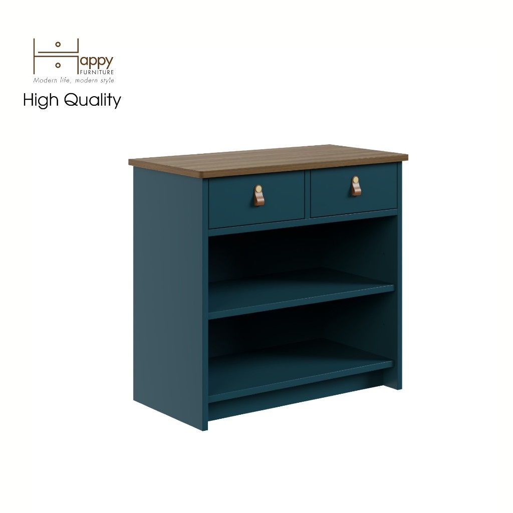  HAPPY FURNITURE , Tủ lưu trữ 3 tầng 2 ngăn kéo - NOMIA , THK_068 , 68cm x 35cm x 64cm 