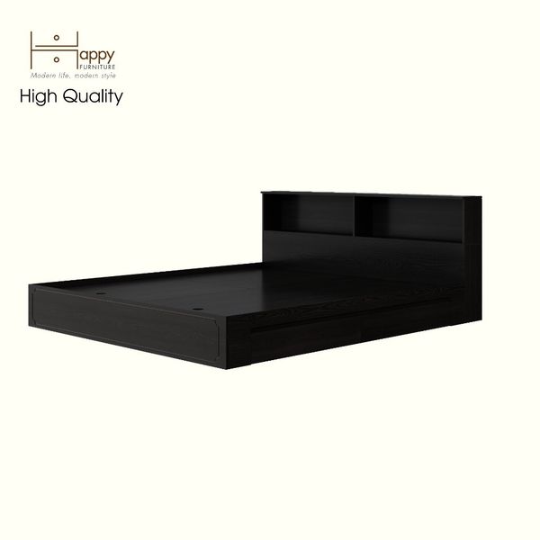  HAPPY FURNITURE , Giường ngủ 2 ngăn kéo - NERIS , GNG_138 GNG_139 GNG_140  GNG_141 , 222cm x 26cm 