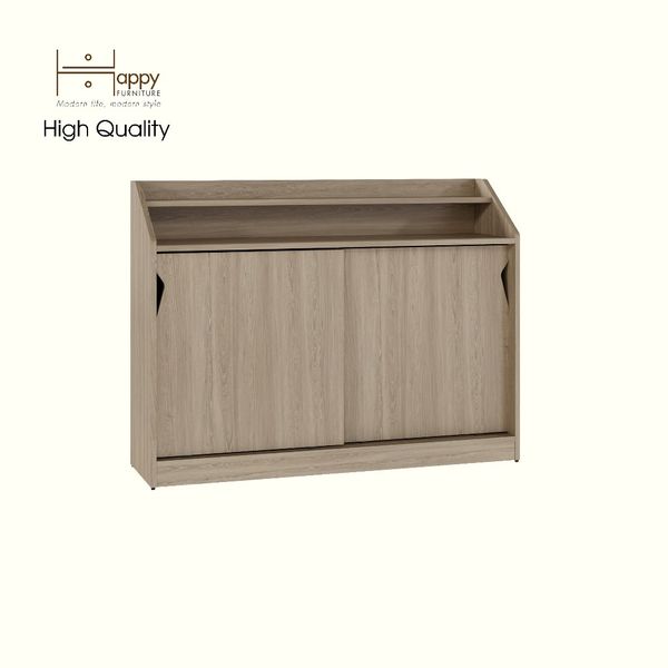  HAPPY FURNITURE , Tủ lưu trữ 2 cánh lùa - WINNI , TCL_037 , 120cm x 34cm x 90cm 