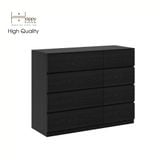  HAPPY FURNITURE , Tủ đựng đồ 8 ngăn kéo - OLA , THK_091 , 120cm x 45cm x 94cm 