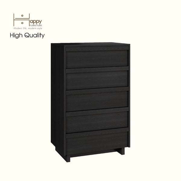  HAPPY FURNITURE , Tủ đựng đồ 5 ngăn kéo - MAVIS , THK_144 , 70cm x 45cm x112cm 