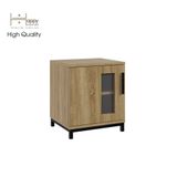  HAPPY FURNITURE , Táp đầu giường chân sắt - LOUIS , TCM_034 , 40cm x 35cm x 46cm 