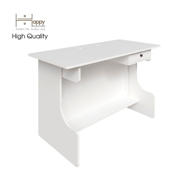  HAPPY FURNITURE , Bàn nâng hạ tự động tăng giảm chiều cao 1 ngăn kéo - HELI , BAN_E_004 , 120cm x 60cm x 75cm 