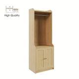  HAPPY FURNITURE , Tủ treo quần áo 2 cửa mở - CANA , TCM_003 , 70cm x 46cm x 199cm 