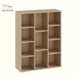  HAPPY FURNITURE , Kệ sách nhiều ngăn - CATY , KSA_098 , 77cm x 28cm x 100cm DxRxC 