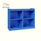  HAPPY FURNITURE , Kệ lưu trữ 4 ngăn cho trẻ em - KID , TLT_006 , 90cm x 32cm x 70cm 