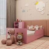  HAPPY FURNITURE , Giường ngủ 2 ngăn kéo cho trẻ em - KID , GNG_164 GNG_165 , 203cm x 48cm 