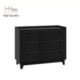  HAPPY FURNITURE , Tủ đựng đồ 6 ngăn kéo - KINA , THK_073 , 106cm x 45cm x 84cm 
