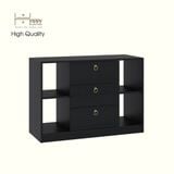  HAPPY FURNITURE , Tủ lưu trữ 3 ngăn kéo - MERI , THK_296 , 100cm x 40cm x 70cm DxRxC 