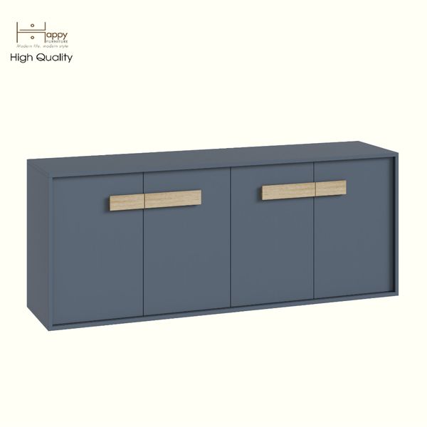  HAPPY FURNITURE , Tủ lưu trữ 4 cửa mở - SPACE, TCM_239 , 160cm x 40cm x 64cm DxRxC 