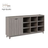  HAPPY FURNITURE , Tủ lưu trữ 2 cửa mở 9 ngăn - KINA , TCM_041 , 200cm x 40cm x 96cm 