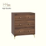  HAPPY FURNITURE , Tủ lưu trữ 3 ngăn kéo - HAPPI, THK_268 , 70cm x 45cm x 82cm DxRxC 