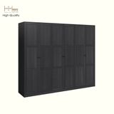  HAPPY FURNITURE , MATTA - Tủ quần áo 6 cửa mở , TCM_212 , 240cm x 54cm x 200cm DxRxC 