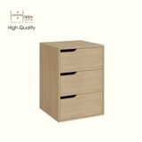  HAPPY FURNITURE , Tủ lưu trữ 3 ngăn kéo - ASO, THK_340 , 50cm x 50cm x 70cm DxRxC 