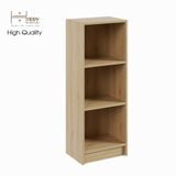  HAPPY FURNITURE , kệ sách 3 tầng size nhỏ - CATY , KSA_008 , 40cm x 28cm x 106cm 