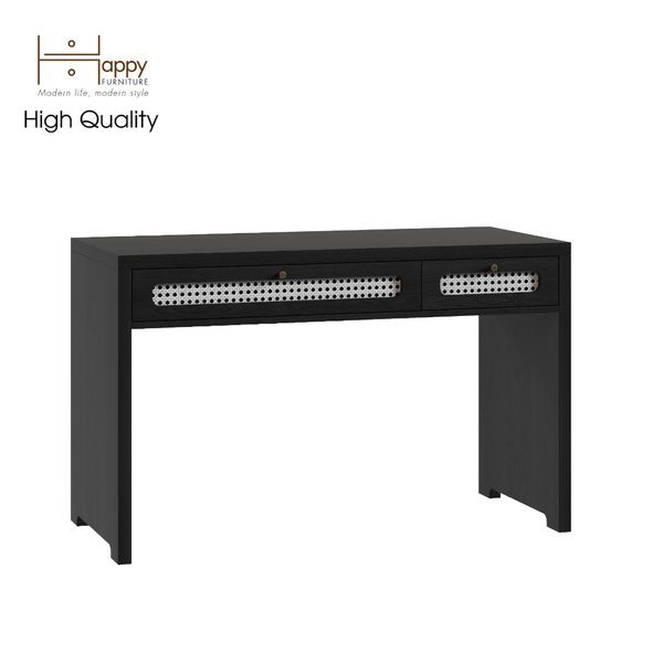  HAPPY FURNITURE , Bàn làm việc 2 ngăn kéo - MEYDAN , BAN_042 , 120cm x 55cm x 75cm 