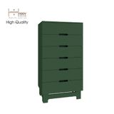  HAPPY FURNITURE , Tủ lưu trữ 6 ngăn kéo - MOLLY , THK_105 , 64cm x 45cm x 120cm 