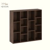  HAPPY FURNITURE ,COMBO 2 kệ sách 7 ngăn - CATY , KSA_095, 104cm x 28cm x 100cm DxRxC 
