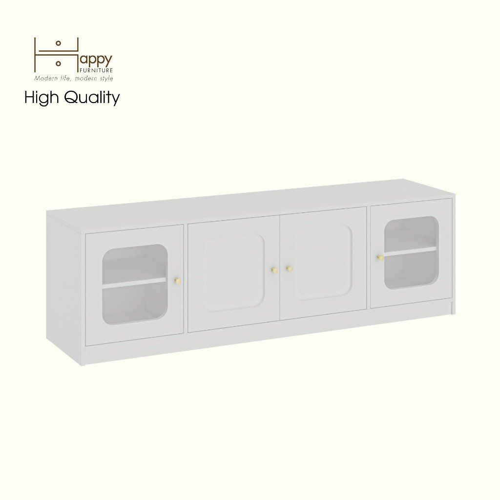  HAPPY FURNITURE , Kệ TV 4 cửa mở - NOAH , KTV_111 , 180cm x 45cm x 55cm DxRxC 