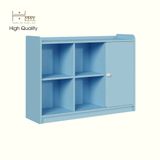  HAPPY FURNITURE, Tủ lưu trữ cho trẻ em - KID, TLT_008, 110cm x 32cm x 80cm 