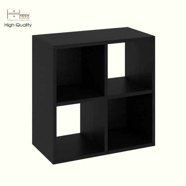  HAPPY FURNITURE , Kệ sách 4 ngăn - CHANN, KSA_100 , 54cm x 28cm x 54cm DxRxC 