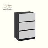  HAPPY FURNITURE , Tủ lưu trữ 3 ngăn kéo - KALA, THK_292 , 55cm x 40cm x 80cm DxRxC 