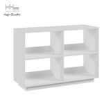 HAPPY FURNITURE , Kệ sách 4 ngăn - ZANE , KSA_035 , 90cm x 32cm x 62cm 