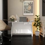  HAPPY FURNITURE , Bàn nâng hạ size 1m2 , 1m4 tự động tăng giảm chiều cao - HELI , BAN_E_007 , BAN_E_008 
