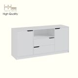  HAPPY FURNITURE , Tủ lưu trữ 4 ngăn kéo - ASO, TLT_058 , 160cm x 45cm x 75cm DxRxC 