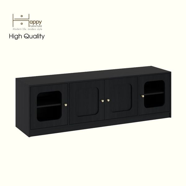  HAPPY FURNITURE , Kệ TV 4 cửa mở - NOAH , KTV_111 , 180cm x 45cm x 55cm DxRxC 