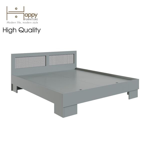  HAPPY FURNITURE , Giường ngủ lưới mây - ROTAN , GNG_122 GNG_123 GNG_124 GNG_125 , 205cm x 36cm 