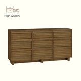  HAPPY FURNITURE , Tủ đựng đồ 9 ngăn kéo - MAVIS , THK_146 , 140cm x 35cm x 72cm 