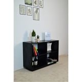  HAPPY FURNITURE , Kệ sách 4 ngăn - ZANE , KSA_035 , 90cm x 32cm x 62cm 