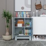  HAPPY FURNITURE , Tủ lưu trữ 2 cánh mở - MOLLY , TCM_102 , 60cm x 40cm x 76cm 