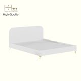  HAPPY FURNITURE , Giường ngủ chân sắt - HAPPI, GNG_234 GNG_235 GNG_236 GNG_237 , 203cm x 30cm DxC 