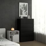  HAPPY FURNITURE , Tủ đựng đồ 5 ngăn kéo - OLA , THK_092 , 80cm x 45cm x 120cm 