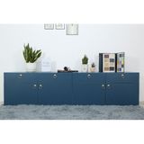  HAPPY FURNITURE , Kệ Tivi 4 ngăn kéo 4 cửa mở - WESLEY , KTV_003 , 200cm x 40cm x 50cm 