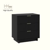  HAPPY FURNITURE , Tủ lưu trữ 3 ngăn kéo - NAMI, THK_239 , 70cm x 45cm x 76cm DxRxC 