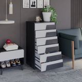  HAPPY FURNITURE , Tủ lưu trữ 6 ngăn kéo - PONIX , THK_111 , 60cm x 45cm x 106cm 