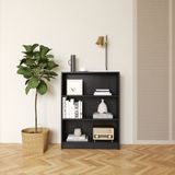  HAPPY FURNITURE , kệ sách 3 tầng - CATY , KSA_007 , 80cm x 28cm x 106cm 